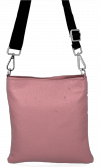Kožené kabelka univerzální Vittoria Gotti špinavá růžová B19