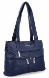 DĂĄmskĂĄ kabelka shopper bag Hernan tmavÄ modrĂĄ 8006