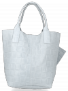 Kožené kabelka shopper bag Vittoria Gotti B22