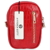 Kožené kabelka univerzální Vittoria Gotti červená V6208