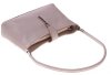 Kožené kabelka klasická Genuine Leather světle béžová 4160