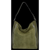 Kožené kabelka univerzální Vittoria Gotti zelená V3368