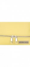 Kožené kabelka listonoška Vittoria Gotti žlutá V60