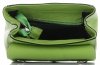 Kožené kabelka listonoška Vittoria Gotti světle zelená V695351