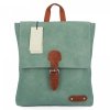 Dámská kabelka batůžek Herisson světle zelená 1502H450