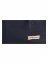 Kožené kabelka shopper bag Vittoria Gotti tmavě modrá V2