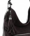 Kožené kabelka univerzální Velina Fabbiano čokoládová VF6147