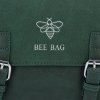 Dámská kabelka listonoška BEE BAG lahvově zelená 1002S2024