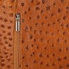 Kožené kabelka klasická Genuine Leather zrzavá 494