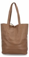 Dámská kabelka shopper bag Herisson tmavě béžová 15R355