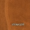 Kožené kabelka shopper bag Vittoria Gotti zrzavá V3076