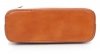 Kožené kabelka listonoška Genuine Leather zrzavá 6001