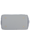 Kožené kabelka kufřík Vittoria Gotti světle šedá V816(1