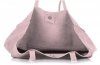 Bőr táska shopper bag Vittoria Gotti púderrózsaszín V205454