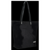 Bőr táska shopper bag Vittoria Gotti fekete V2380