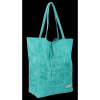 Bőr táska shopper bag Vittoria Gotti türkizkék V299COCOtur2