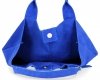 Bőr táska shopper bag Genuine Leather kobalt 801