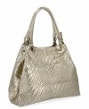 Bőr táska shopper bag Vittoria Gotti arany 527