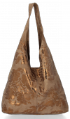 Bőr táska shopper bag Vittoria Gotti földszínű V2473