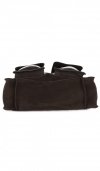 Bőr táska shopper bag Vittoria Gotti csokoládé V27A