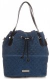 Női Táská shopper bag Vittoria Gotti kék V1005