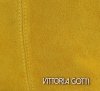 Bőr táska shopper bag Vittoria Gotti sárga V3076