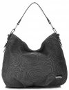 Bőr táska shopper bag Vittoria Gotti szürke V80013