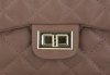 Bőr táska levéltáska Genuine Leather földszínű KST6