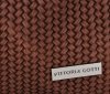 Bőr táska shopper bag Vittoria Gotti barna V80050