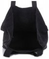 Bőr táska shopper bag Vittoria Gotti fekete V8252
