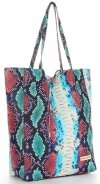 Női Táská shopper bag Vittoria Gotti türkizkék V0003