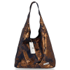 Bőr táska shopper bag Vittoria Gotti tengerkék V2473