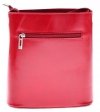 Bőr táska levéltáska Genuine Leather piros 208