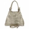 Bőr táska shopper bag Vittoria Gotti arany 527