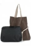 Bőr táska shopper bag Vittoria Gotti földszínű V26A