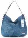 Bőr táska shopper bag Vittoria Gotti jeans V80013