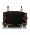 Bőr táska kuffer Genuine Leather bordó 214E