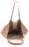 Bőr táska shopper bag Vera Pelle földszínű 601