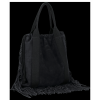 Bőr táska shopper bag Vittoria Gotti fekete B7