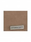 Bőr táska shopper bag Vittoria Gotti földszínű V501