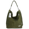 Bőr táska univerzális Vittoria Gotti zöld VG42