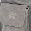 Bőr táska shopper bag Roberto Ricci szürke 19145