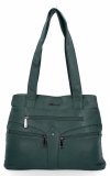 Női Táská shopper bag Hernan palackzöld 8006