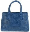 Bőr táska kuffer Vittoria Gotti jeans V1597P
