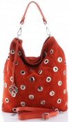 Bőr táska shopper bag Vittoria Gotti V3077Z