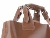 Bőr táska shopper bag Vera Pelle földszínű 854
