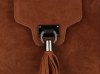 Bőr táska levéltáska Genuine Leather tengerkék 4022