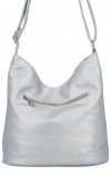 Női Táská levéltáska BEE BAG ezüst 0852L86