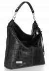 Bőr táska univerzális Vittoria Gotti fekete V1579COCO