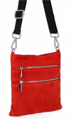 Bőr táska univerzális Vittoria Gotti piros B18